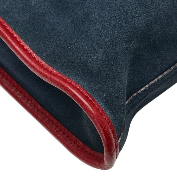 GUCCI Red Leather Shoulder Bag - Picture 7 of 16